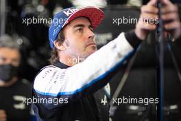 Fernando Alonso (ESP) Alpine F1 Team. 17.07.2021. Formula 1 World Championship, Rd 10, British Grand Prix, Silverstone, England, Qualifying Day.