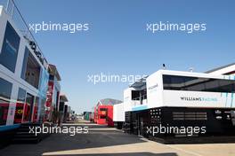 Williams Racing - Paddock atmosphere. 18.07.2021. Formula 1 World Championship, Rd 10, British Grand Prix, Silverstone, England, Race Day.