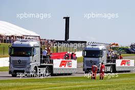 Drivers parade. 18.07.2021. Formula 1 World Championship, Rd 10, British Grand Prix, Silverstone, England, Race Day.