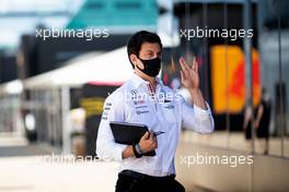Toto Wolff (GER) Mercedes AMG F1 Shareholder and Executive Director. 18.07.2021. Formula 1 World Championship, Rd 10, British Grand Prix, Silverstone, England, Race Day.