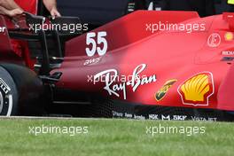 Ferrari SF-21. 15.07.2021. Formula 1 World Championship, Rd 10, British Grand Prix, Silverstone, England, Preparation Day.