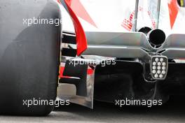 2022 Car Launch - rear diffuser detail. 15.07.2021. Formula 1 World Championship, Rd 10, British Grand Prix, Silverstone, England, Preparation Day.