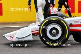 2022 Car Launch - front wing and wheel detail. 15.07.2021. Formula 1 World Championship, Rd 10, British Grand Prix, Silverstone, England, Preparation Day.