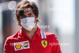 Carlos Sainz Jr (ESP) Ferrari. 30.07.2021. Formula 1 World Championship, Rd 11, Hungarian Grand Prix, Budapest, Hungary, Practice Day.