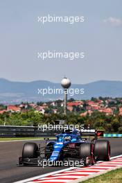 Fernando Alonso (ESP) Alpine F1 Team A521. 30.07.2021. Formula 1 World Championship, Rd 11, Hungarian Grand Prix, Budapest, Hungary, Practice Day.