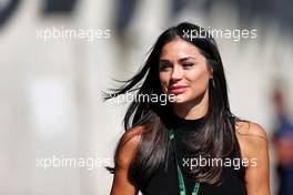 Sandra Dziwiszek (POL), girlfriend of Nicholas Latifi (CDN) Williams Racing.  30.07.2021. Formula 1 World Championship, Rd 11, Hungarian Grand Prix, Budapest, Hungary, Practice Day.