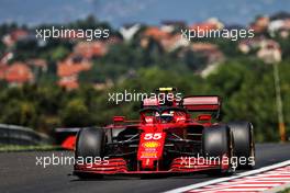 Carlos Sainz Jr (ESP) Ferrari SF-21. 30.07.2021. Formula 1 World Championship, Rd 11, Hungarian Grand Prix, Budapest, Hungary, Practice Day.