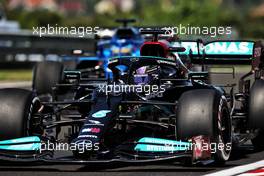 Lewis Hamilton (GBR) Mercedes AMG F1 W12. 30.07.2021. Formula 1 World Championship, Rd 11, Hungarian Grand Prix, Budapest, Hungary, Practice Day.