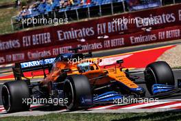 Daniel Ricciardo (AUS) McLaren MCL35M. 30.07.2021. Formula 1 World Championship, Rd 11, Hungarian Grand Prix, Budapest, Hungary, Practice Day.