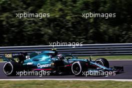 Sebastian Vettel (GER) Aston Martin F1 Team AMR21. 30.07.2021. Formula 1 World Championship, Rd 11, Hungarian Grand Prix, Budapest, Hungary, Practice Day.