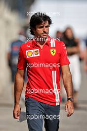 Carlos Sainz Jr (ESP) Ferrari. 30.07.2021. Formula 1 World Championship, Rd 11, Hungarian Grand Prix, Budapest, Hungary, Practice Day.