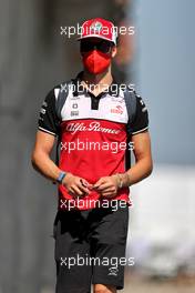 Antonio Giovinazzi (ITA) Alfa Romeo Racing. 30.07.2021. Formula 1 World Championship, Rd 11, Hungarian Grand Prix, Budapest, Hungary, Practice Day.