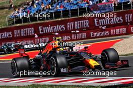 Sergio Perez (MEX) Red Bull Racing RB16B. 30.07.2021. Formula 1 World Championship, Rd 11, Hungarian Grand Prix, Budapest, Hungary, Practice Day.