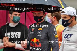 Max Verstappen (NLD) Red Bull Racing on the grid. 01.08.2021. Formula 1 World Championship, Rd 11, Hungarian Grand Prix, Budapest, Hungary, Race Day.