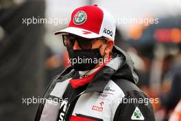 Kimi Raikkonen (FIN) Alfa Romeo Racing on the grid. 01.08.2021. Formula 1 World Championship, Rd 11, Hungarian Grand Prix, Budapest, Hungary, Race Day.