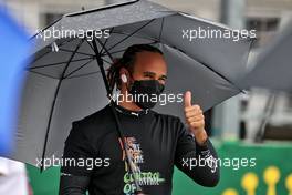 Lewis Hamilton (GBR) Mercedes AMG F1 on the grid. 01.08.2021. Formula 1 World Championship, Rd 11, Hungarian Grand Prix, Budapest, Hungary, Race Day.