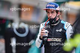 Fernando Alonso (ESP) Alpine F1 Team. 01.08.2021. Formula 1 World Championship, Rd 11, Hungarian Grand Prix, Budapest, Hungary, Race Day.