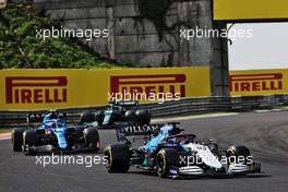 George Russell (GBR) Williams Racing FW43B. 01.08.2021. Formula 1 World Championship, Rd 11, Hungarian Grand Prix, Budapest, Hungary, Race Day.