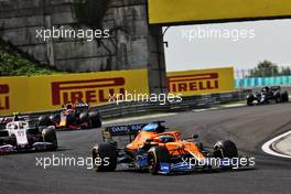 Daniel Ricciardo (AUS) McLaren MCL35M. 01.08.2021. Formula 1 World Championship, Rd 11, Hungarian Grand Prix, Budapest, Hungary, Race Day.