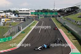 Nicholas Latifi (CDN) Williams Racing FW43B. 01.08.2021. Formula 1 World Championship, Rd 11, Hungarian Grand Prix, Budapest, Hungary, Race Day.