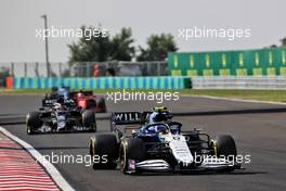 Nicholas Latifi (CDN) Williams Racing FW43B. 01.08.2021. Formula 1 World Championship, Rd 11, Hungarian Grand Prix, Budapest, Hungary, Race Day.
