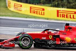 Charles Leclerc (MON) Ferrari SF-21 retired from the race. 01.08.2021. Formula 1 World Championship, Rd 11, Hungarian Grand Prix, Budapest, Hungary, Race Day.