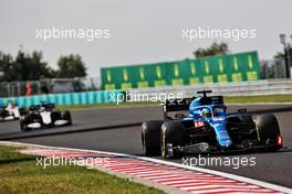 Fernando Alonso (ESP) Alpine F1 Team A521. 01.08.2021. Formula 1 World Championship, Rd 11, Hungarian Grand Prix, Budapest, Hungary, Race Day.