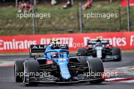 Esteban Ocon (FRA) Alpine F1 Team A521. 01.08.2021. Formula 1 World Championship, Rd 11, Hungarian Grand Prix, Budapest, Hungary, Race Day.