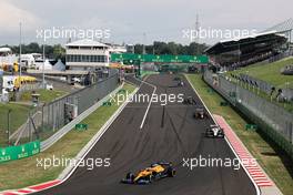 Daniel Ricciardo (AUS) McLaren MCL35M. 01.08.2021. Formula 1 World Championship, Rd 11, Hungarian Grand Prix, Budapest, Hungary, Race Day.