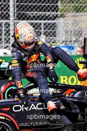 Max Verstappen (NLD) Red Bull Racing in qualifying parc ferme. 31.07.2021. Formula 1 World Championship, Rd 11, Hungarian Grand Prix, Budapest, Hungary, Qualifying Day.