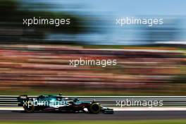 Sebastian Vettel (GER) Aston Martin F1 Team AMR21. 31.07.2021. Formula 1 World Championship, Rd 11, Hungarian Grand Prix, Budapest, Hungary, Qualifying Day.