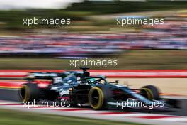 Lance Stroll (CDN) Aston Martin F1 Team AMR21. 31.07.2021. Formula 1 World Championship, Rd 11, Hungarian Grand Prix, Budapest, Hungary, Qualifying Day.