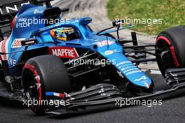 Fernando Alonso (ESP) Alpine F1 Team A521. 31.07.2021. Formula 1 World Championship, Rd 11, Hungarian Grand Prix, Budapest, Hungary, Qualifying Day.