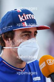 Fernando Alonso (ESP) Alpine F1 Team. 29.07.2021. Formula 1 World Championship, Rd 11, Hungarian Grand Prix, Budapest, Hungary, Preparation Day.