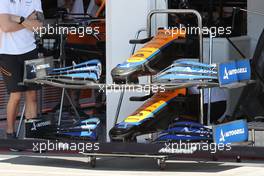 McLaren MCL35M. 29.07.2021. Formula 1 World Championship, Rd 11, Hungarian Grand Prix, Budapest, Hungary, Preparation Day.