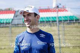Nicholas Latifi (CDN) Williams Racing walks the circuit. 29.07.2021. Formula 1 World Championship, Rd 11, Hungarian Grand Prix, Budapest, Hungary, Preparation Day.