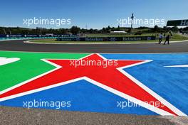 Circuit atmosphere - Heinken track branding. 29.07.2021. Formula 1 World Championship, Rd 11, Hungarian Grand Prix, Budapest, Hungary, Preparation Day.