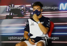 Pierre Gasly (FRA) AlphaTauri in the FIA Press Conference. 29.07.2021. Formula 1 World Championship, Rd 11, Hungarian Grand Prix, Budapest, Hungary, Preparation Day.