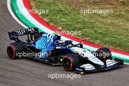 Nicholas Latifi (CDN) Williams Racing FW43B. 16.04.2021. Formula 1 World Championship, Rd 2, Emilia Romagna Grand Prix, Imola, Italy, Practice Day.