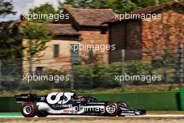 Pierre Gasly (FRA) AlphaTauri AT02. 16.04.2021. Formula 1 World Championship, Rd 2, Emilia Romagna Grand Prix, Imola, Italy, Practice Day.