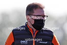 Andreas Seidl, McLaren Managing Director. 16.04.2021. Formula 1 World Championship, Rd 2, Emilia Romagna Grand Prix, Imola, Italy, Practice Day.