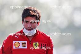 Carlos Sainz Jr (ESP) Ferrari. 16.04.2021. Formula 1 World Championship, Rd 2, Emilia Romagna Grand Prix, Imola, Italy, Practice Day.