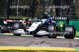 Nicholas Latifi (CDN) Williams Racing FW43B. 16.04.2021. Formula 1 World Championship, Rd 2, Emilia Romagna Grand Prix, Imola, Italy, Practice Day.