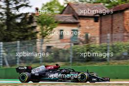 Lewis Hamilton (GBR) Mercedes AMG F1 W12. 16.04.2021. Formula 1 World Championship, Rd 2, Emilia Romagna Grand Prix, Imola, Italy, Practice Day.