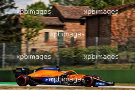 Daniel Ricciardo (AUS) McLaren MCL35M. 16.04.2021. Formula 1 World Championship, Rd 2, Emilia Romagna Grand Prix, Imola, Italy, Practice Day.