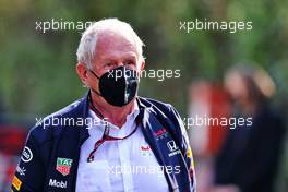 Dr Helmut Marko (AUT) Red Bull Motorsport Consultant. 16.04.2021. Formula 1 World Championship, Rd 2, Emilia Romagna Grand Prix, Imola, Italy, Practice Day.