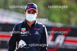Sergio Perez (MEX) Red Bull Racing. 16.04.2021. Formula 1 World Championship, Rd 2, Emilia Romagna Grand Prix, Imola, Italy, Practice Day.