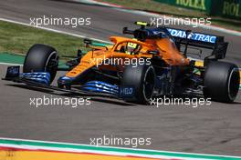 Lando Norris (GBR), McLaren F1 Team  16.04.2021. Formula 1 World Championship, Rd 2, Emilia Romagna Grand Prix, Imola, Italy, Practice Day.