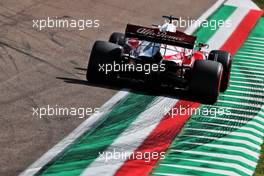 Kimi Raikkonen (FIN) Alfa Romeo Racing C41. 16.04.2021. Formula 1 World Championship, Rd 2, Emilia Romagna Grand Prix, Imola, Italy, Practice Day.
