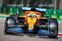 Daniel Ricciardo (AUS) McLaren MCL35M. 16.04.2021. Formula 1 World Championship, Rd 2, Emilia Romagna Grand Prix, Imola, Italy, Practice Day.